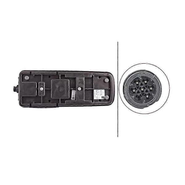 For DAF XF95 XF105 CF95 lastebil bakre tåkelys LED baklys Left