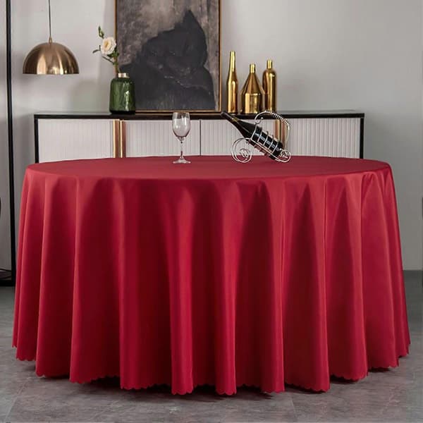 Polyesterduk 71-118 tum enfärgad för formella evenemang Royal Blue M