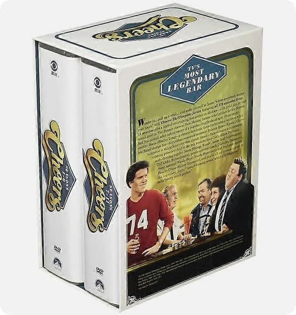 CHEERS KOMPLETT SERIE SÄSONG 1-11 DVD BOXSET 45 SKIVOR engelsk version