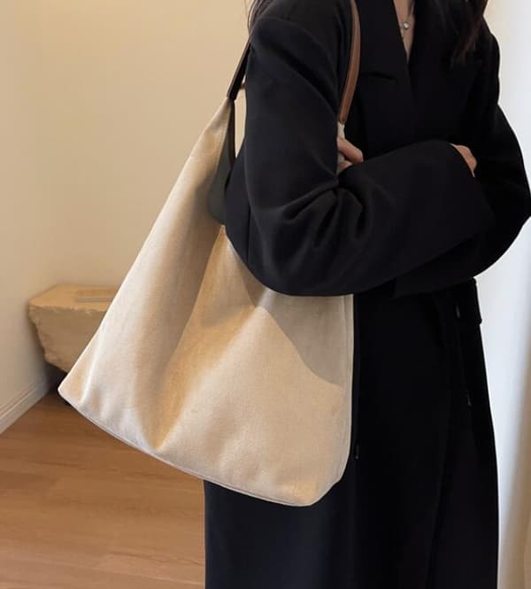 Toteväskor för kvinnor Arbetsväskor Mocka Slöa Väska Beige