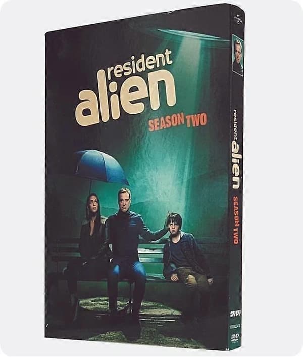 RESIDENT ALIEN : Koko sarja, kaudet 1 2 3 (9DVD)