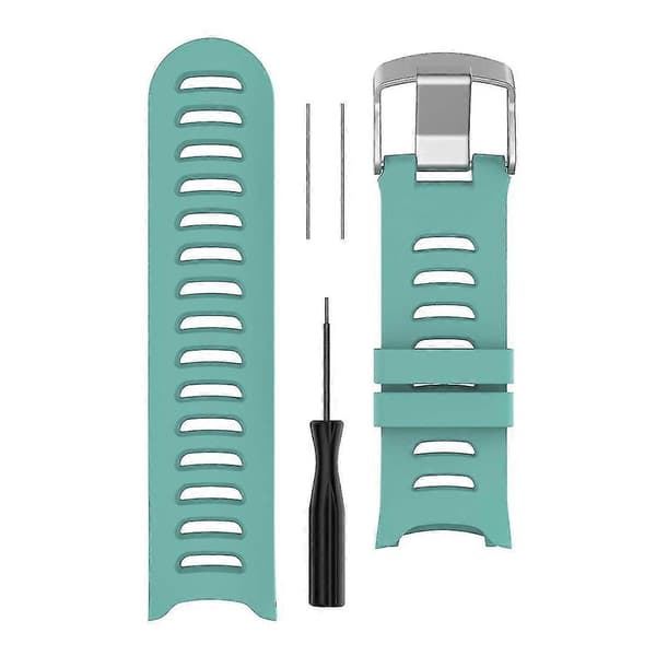 Silikonrem til Garmin Forerunner 610-klokke Mint Green