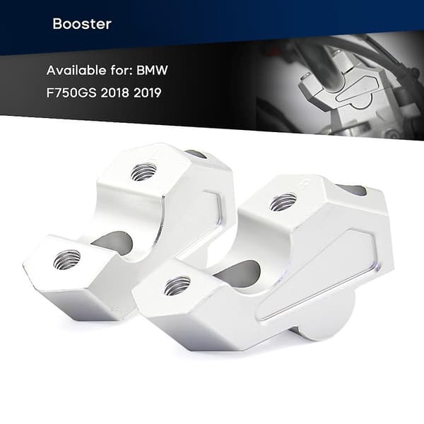 For Motorsykkel Styreløfter-Riser Stangfeste Håndtaksklemme Universal 22mm 2stk