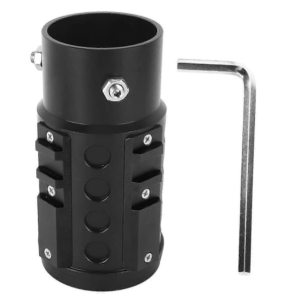 63 mm eksosrørhale støyreduksjon robust eksosrørhale for Wrangler for 38 til 63 mm diameter rør svart