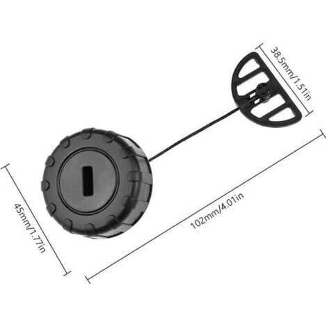 [2F]Brændstoftank og oliedæksel til STIHL 017 018 MS170 MS180 motorsav (2 stk)