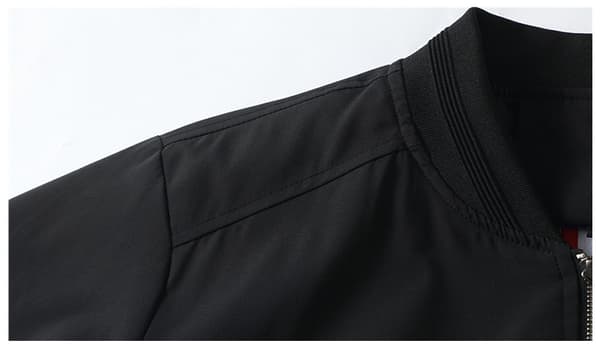 Herre Bomberjakke Varsity Flight Jacket Sort Black XL
