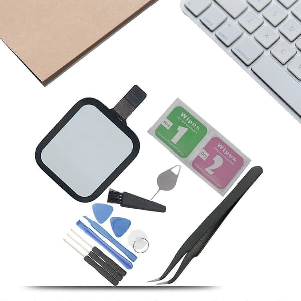 För Watch Series S5 Glaslins för pekskärmsdisplay Digitizer Assembly 40mm 44mm