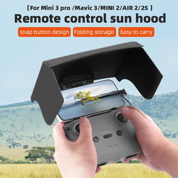 Telefonplatta för solskydd för Mavic 3/AIR 2/2S/Mini 2/Mini 3 Pro Drönare