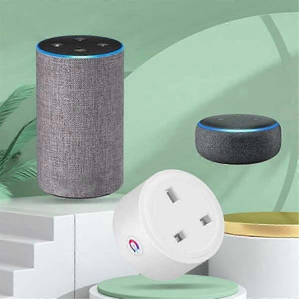 4 stk Tuya Zigbee Smart Socket 16A Hjem Strømovervåking Strømuttak Smart Life Stemmekontroll Alexa Tidsinnstilling DIY Plugg JN