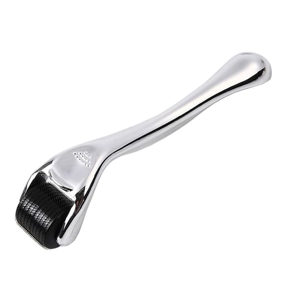Professionel Derma Roller Titanium Microneedle Roller Hudplejeværktøj til mænd og kvinder Microneedle Derma Roller til hjemmebrug - Opbevaringsetui og Ma 0.5