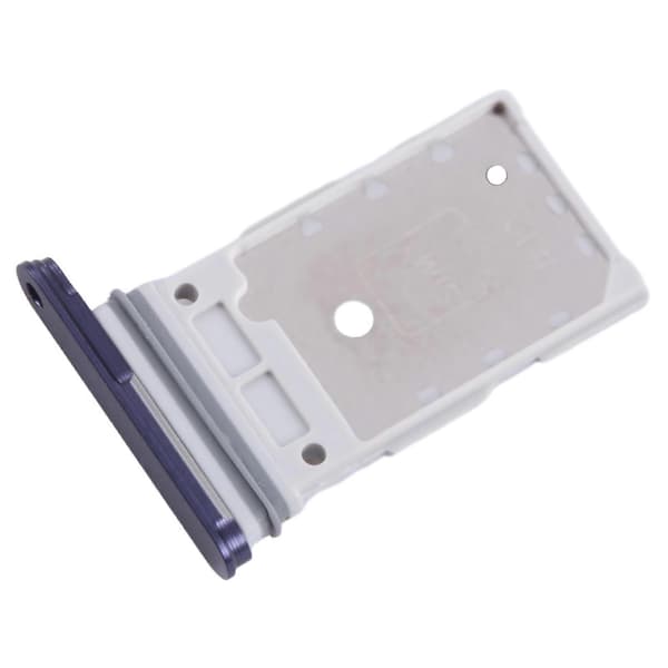 (Ny) For Samsung Galaxy S24 / S24+ 5G KOMPATIBEL SIM + SIM-kortskuff Blue