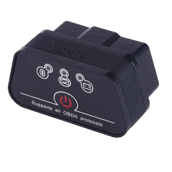 Vgate iCar II Super Mini ELM327 OBDII Bluetooth V3.0 Bilskannerverktøy, Støtter Android OS, Støtter Alle OBDII-protokoller