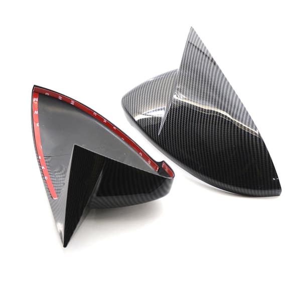 Plast sidespeiloverlegg Full dekseletrekk 5G0 857 537/5G0 857 538 Carbon pattern