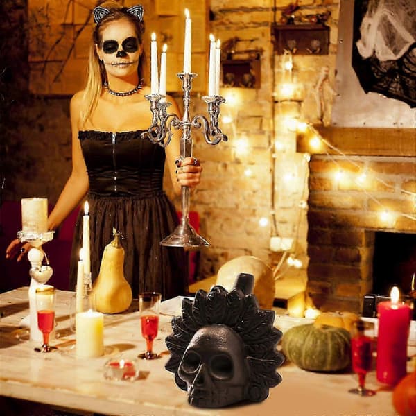 [2F]Aztec Death Whistle Autentisk Menneskeskrig - Gamle Azte, 100% Ny