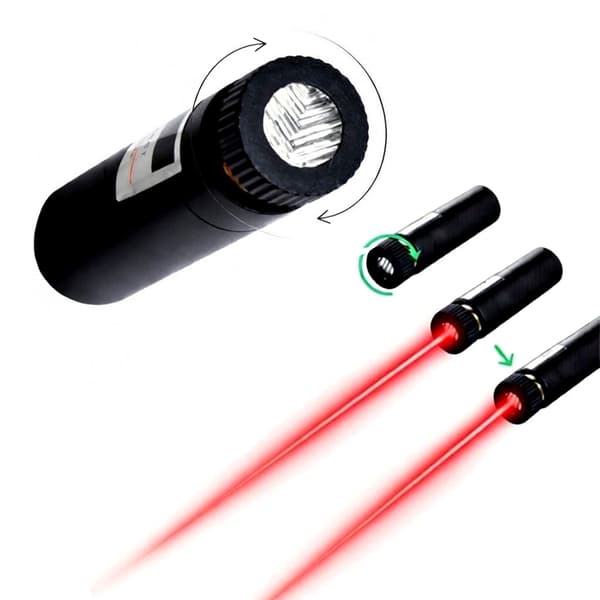 Laservejleder med kryds & magnet - USB