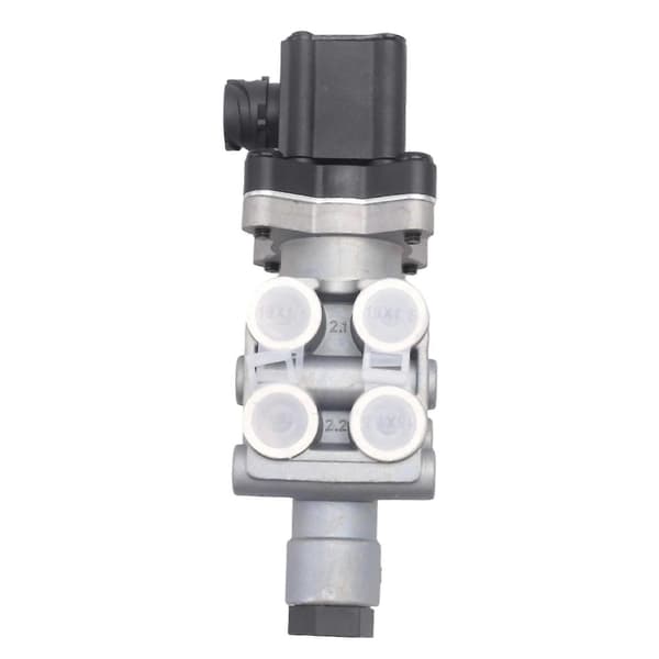 Billøftakselkontrollventil Tilhengerkontrollventil for lastebil Solenoidventil 4630840310 515004989 505 Silver