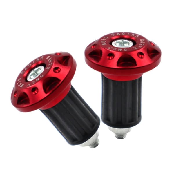 2st Universella Styrändar Motorcykel Styrändvikter 7/8\" 22mm Blue