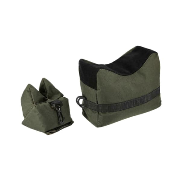 2 st Skjutbane Sandsäck Set Ställ Viktpåsar för Picknick Utomhussporter Green