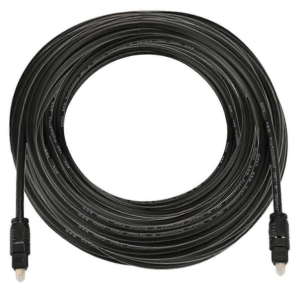 EMK 10m OD4.0mm Toslink hane till hane digital optisk ljudkabel Not Specified