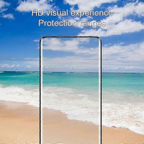 För Redmi Note 14 Pro 5G / Note 14 Pro+ 5G Skärmskydd 3D Böjt Härdat Glas