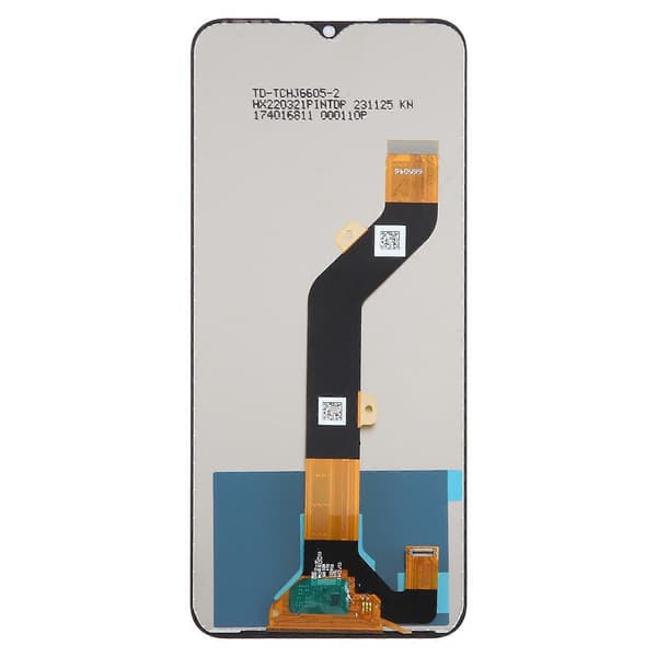 LCD-skjerm for Infinix Hot 12 Pro / Tecno Pop 6 Pro med digitizer komplett montering Not Specified