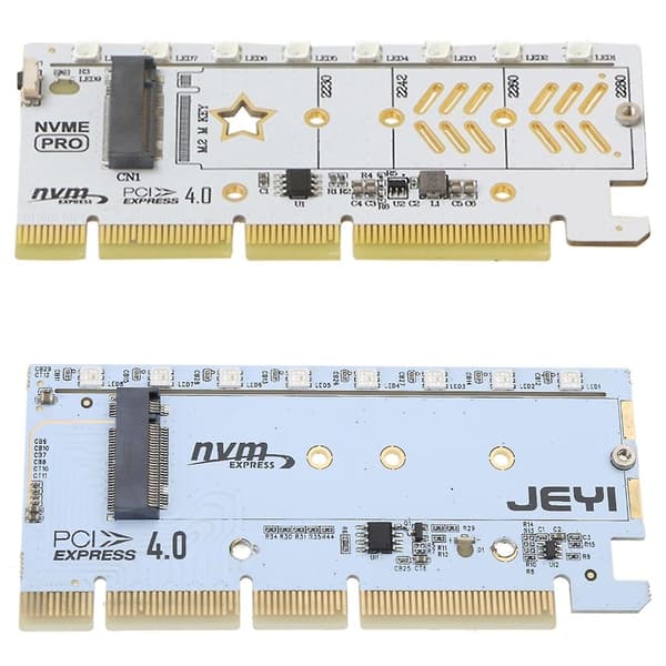 M.2 til PCIe-adapter PCIe 4.0 x16 NVMe SSD PCIe-adapter M.2 SSD-adapter for Win A