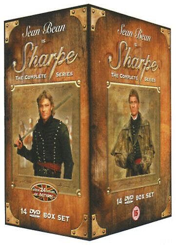 Sharpe The Complete Series (2002) Sean Bean Clegg (DIR) cert 15 14 discs - Region 2 DVD DVD