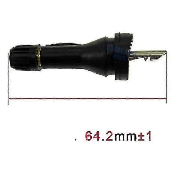 Stykker universelle TPMS-dekkventiler i gummi kompatible med flere bilmodeller A
