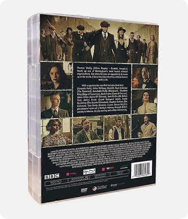 Ny Box Set Peaky Blinders Kompletta Serien 12DVD engelsk version