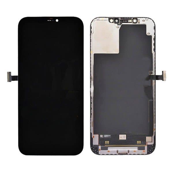 Varaosanäyttö yhteensopiva iPhone 12 Pro Max musta black