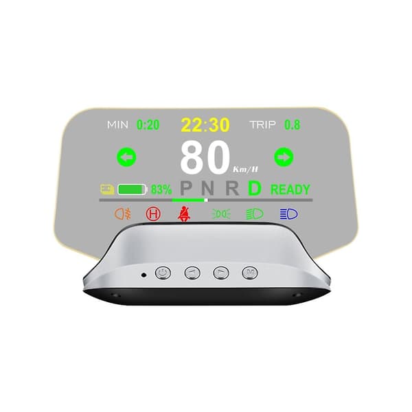 For Model 3/Y HUD-Head Up Display Digital GPS Speedometer Overspeed Alarm Meter