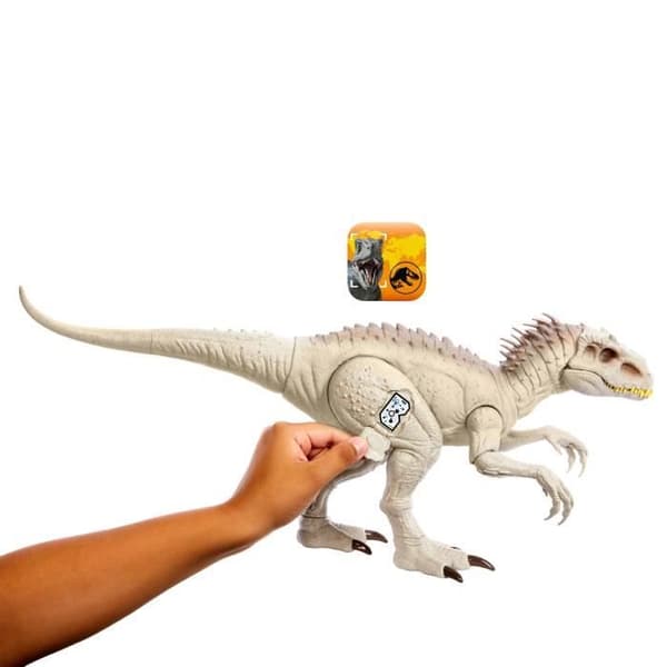 [2F](SC) Indominus Rex -naamiointihahmo - Mattel - HNT63 - Dinosaur Jurassic World Monivärinen Harmaa Grå Plast