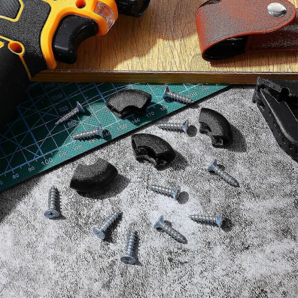 4st Bords Hårnålsbensskydd Hårnålsfötter Skydd Plast Skyddande Spetsskydd