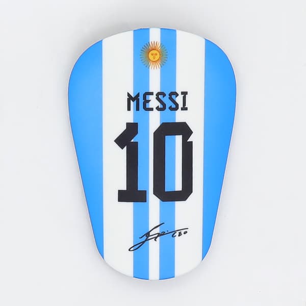Mini jalkapallon säärisuojat – Paksut jalkapallon säärisuojat suojavarusteet *Messi 10 Blacks* Messi 10 Blacks