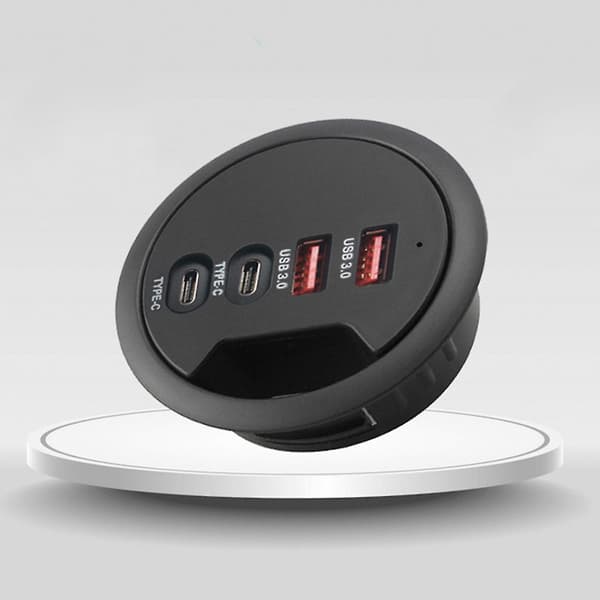 USB-C Hub Multi USB 3.0 Hub 4-porters splitter 4-i-1 høyhastighets USB-hubadapter US