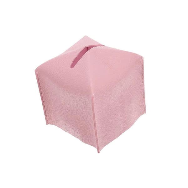 Vevboks Enkel Stil Vanntett PU Papirbeholder Soveromstilbehør[2F] Pink
