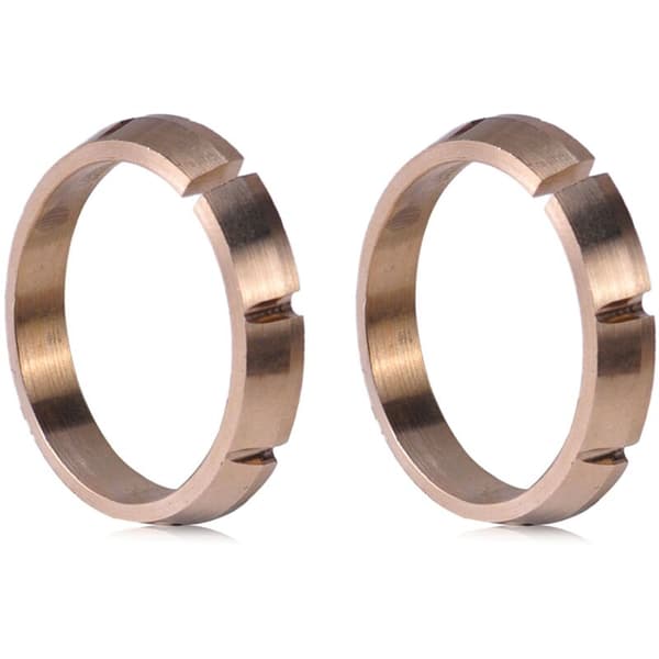 2X Messingpakning Flange Ring til Golf A3 TT 020409374-dt