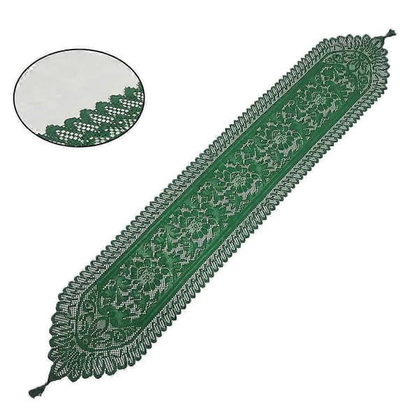 Grønn uthulet bordduk for dekorasjon St. Patrick's Day-arrangement