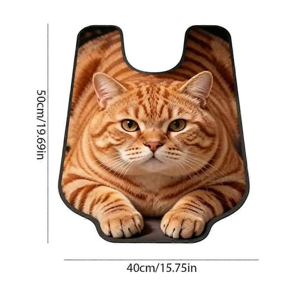 Toalettmatta i kiselgur - Snabbtorkande halkfri matta absorberar badrumsfukt B 40*50cm