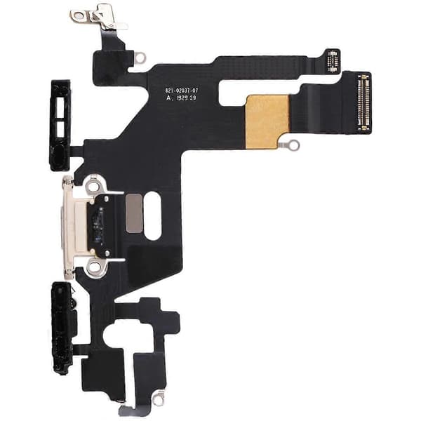 (Ny) Ladeport Flexkabel for iPhone 11 White