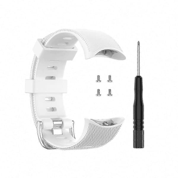 Garmin Forerunner 45 / 45S Silikone Erstatningsrem White