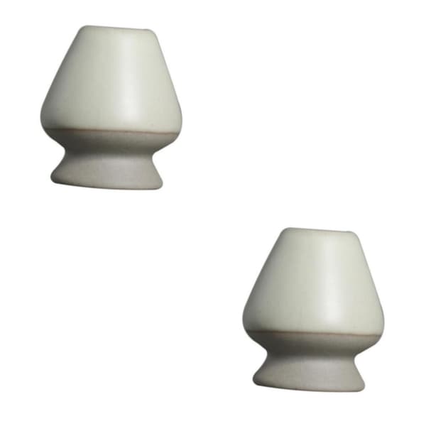 1/2/3 Håndlavet Matcha Piskeris Stativ Te-ceremoni Te-sæt til Lysegrøn 6 x 7cm 2S 2Set Light Green 6 x 7cm
