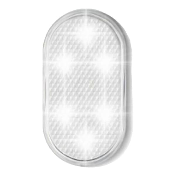 Biltaklys Berøringskontroll USB-lading Mini Kompakt Biltaklys LED Leselampe Blå