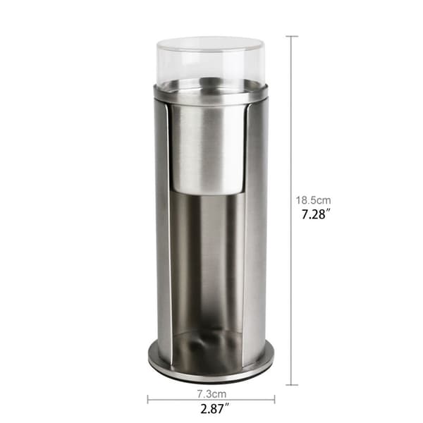 Vatpindsholder Pads Dispenser Beholder Opbevaringsboks Makeuppuder