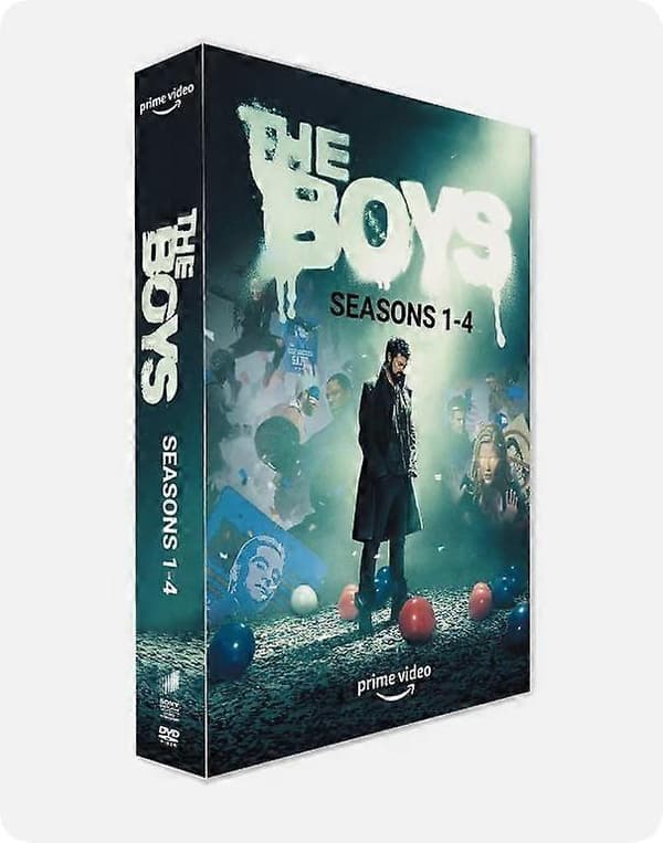 The Boys sesong 1-4 komplett serie 12-disc DVD engelsk versjon