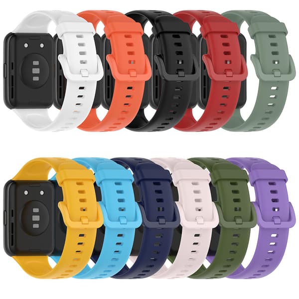 Gummirem til Huawei Watch Fit 2 til Smart Armbånd Tilbehør Light green