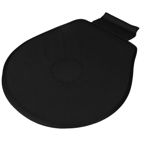 Svingbar setepute til bil for eldre, 360 graders rotasjon bærbar memory foam auto svingbar setepute black