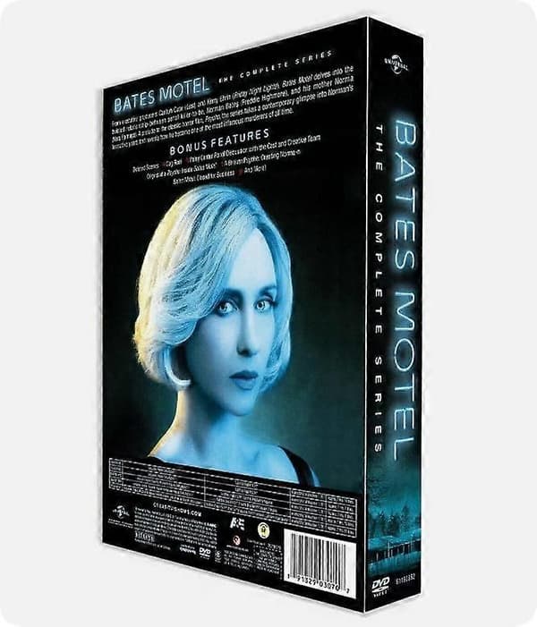 Bates Motel: Komplett Serie Sesong 1-5 (DVD, 2017, 15-Disc Sett) engelsk versjon