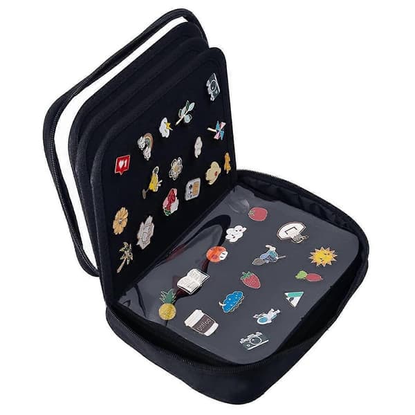 Pin Trading Böcker för Samlare 6 Sidor Emaljstift Display Album Fodral