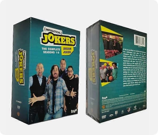 Impractical Jokers Den Komplette Serie Sæson 1-9 (DVD 33-Disc Box Set) engelsk version